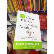 The Seven Principles for Making Marriage Work by John M. Gottman Ph.D. and Nan Silver Practical Guide to Strengthen Relationships Improve Communication Resolve Conflicts Build Lasting Love and Emotion