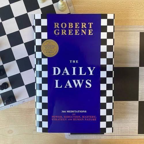 The Daily Laws: 366 Meditations on Power, Seduction, Mastery, Strategy, and Human Nature Book by Robert Greene