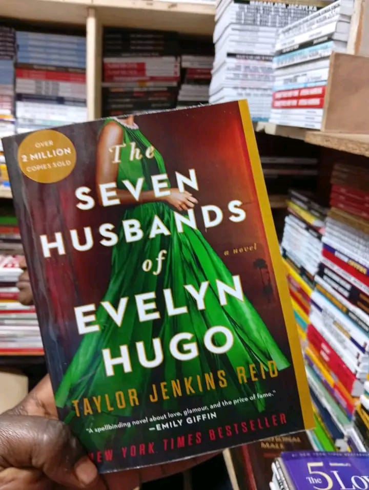 The Seven Husbands of Evelyn Hugo Novel by Taylor Jenkins Reid -  A reclusive aging Hollywood movie icon recounts her glamorous life, relentless ambition, and seven tumultuous marriages to an unknown