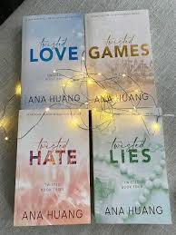 Twisted Series by Ana Huang, featuring Twisted Love, Twisted Games, Twisted Hate, and Twisted Lies.