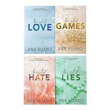 Twisted Series by Ana Huang, featuring Twisted Love, Twisted Games, Twisted Hate, and Twisted Lies.
