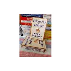 Discipline Is Destiny The Power of Self Control Book by Ryan Holiday Self Improvement Personal Development Motivation Mental Strength Leadership Success Habits and Stoicism