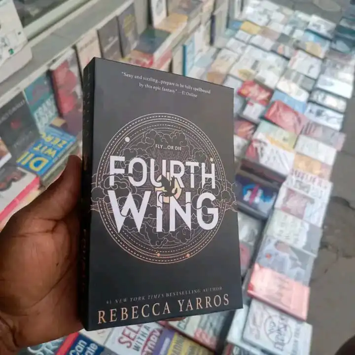 Fourth Wing Fantasy Romance Book by Rebecca Yarros Dragons War Adventure Magic Deadly Challenges Romance Epic Fantasy Fiction Young Adult Novel