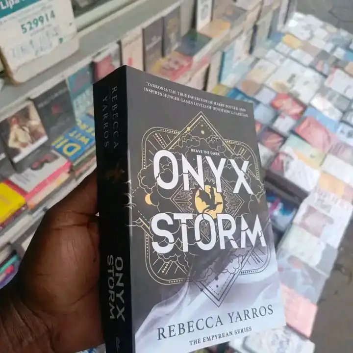 Onyx Storm Fantasy Romance Book by Rebecca Yarros Dragons War Adventure Magic Deadly Challenges Romance Epic Fantasy Fiction Young Adult Novel