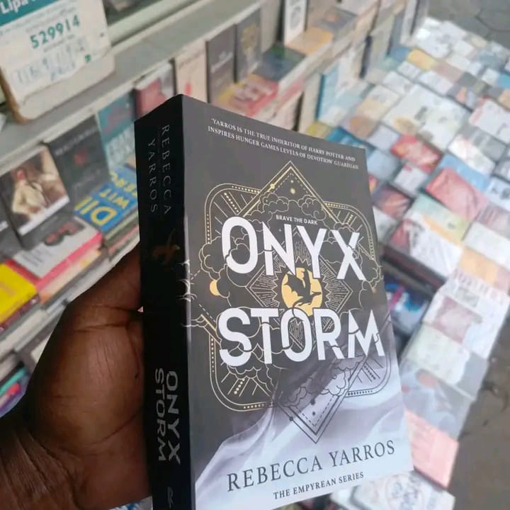 Onyx Storm Fantasy Romance Book by Rebecca Yarros Dragons War Adventure Magic Deadly Challenges Romance Epic Fantasy Fiction Young Adult Novel