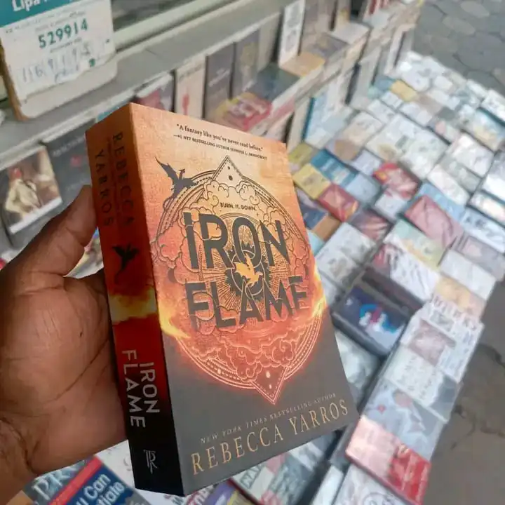 Iron Flame Fantasy Romance Book by Rebecca Yarros Dragons War Adventure Magic Deadly Challenges Romance Epic Fantasy Fiction Young Adult Novel