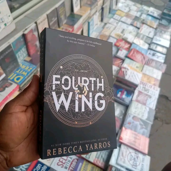 Fourth Wing Fantasy Romance Book by Rebecca Yarros Dragons War Adventure Magic Deadly Challenges Romance Epic Fantasy Fiction Young Adult Novel