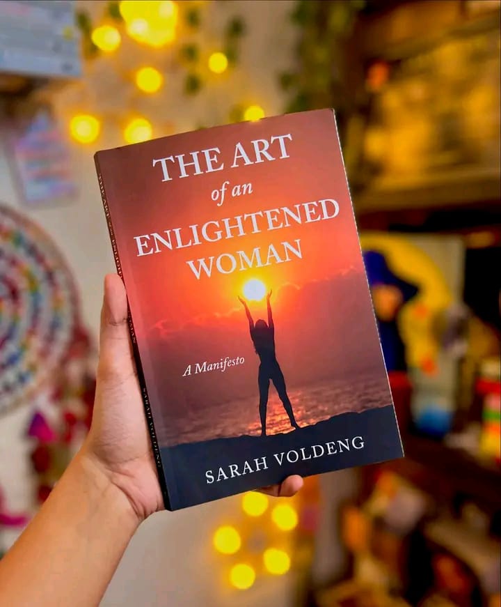 The Heart of the Enlightened Woman Book by Sarah Voldeng Personal Growth Self Discovery Spiritual Awakening Inner Peace Mindfulness Confidence Empowerment and Wisdom