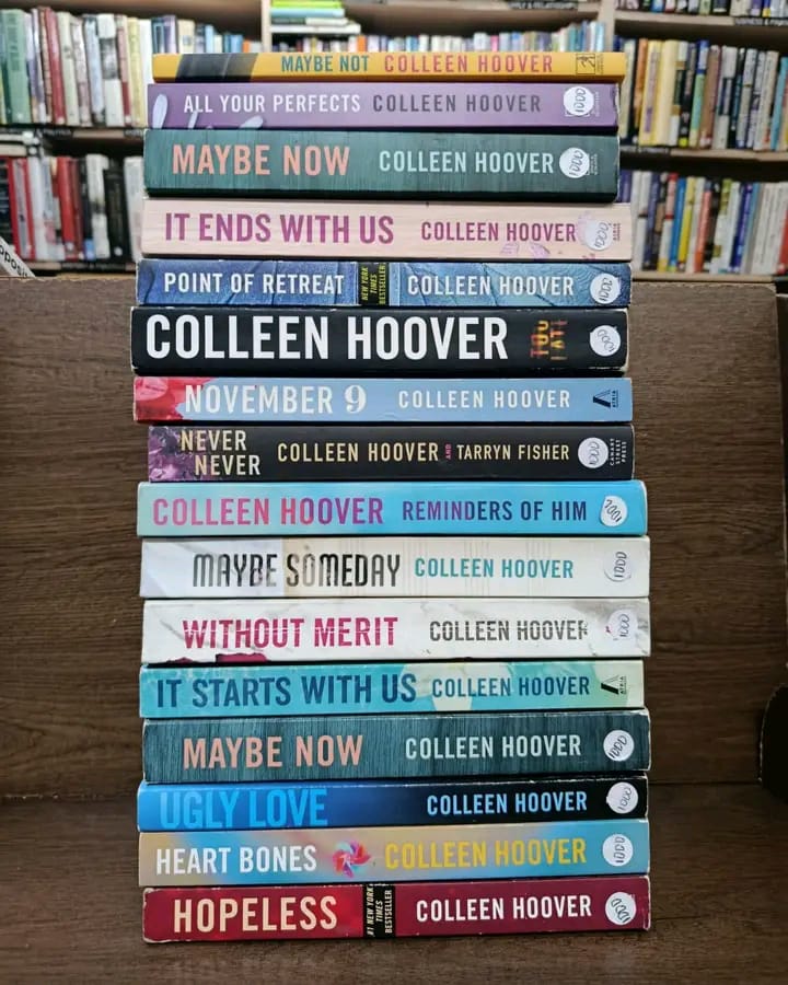 Colleen Hoover Romance & Contemporary Fiction Collection. 15-Book Collection,