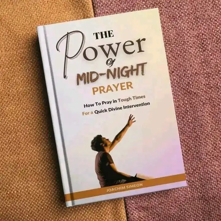 The Power of Midnight Prayer Book by Joachim Simeon Christian Prayer Spiritual Growth Faith Worship Biblical Reflection Devotional Prayer Guide Christian Living Personal Development Religious Book