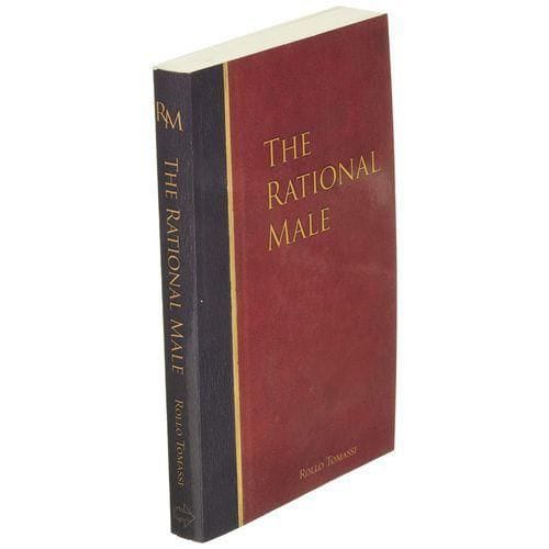 The Rational Male Book by Rollo Tomassi Brown Cover Psychology Relationships Masculinity Dating Human Behaviour Social Dynamics Personal Development Lifestyle Communication Attraction Men Women Modern