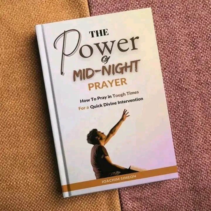 The Power of Midnight Prayer Book by Joachim Simeon Christian Prayer Spiritual Growth Faith Worship Biblical Reflection Devotional Prayer Guide Christian Living Personal Development Religious Book
