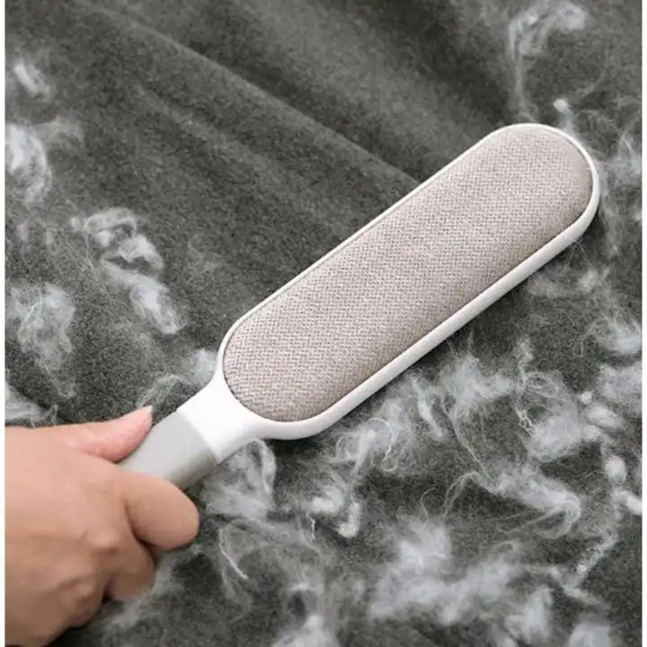 LINT REMOVER, DOUBLE SIDED Lint remover hair fur remover + pocket, watch vedio on how to use it