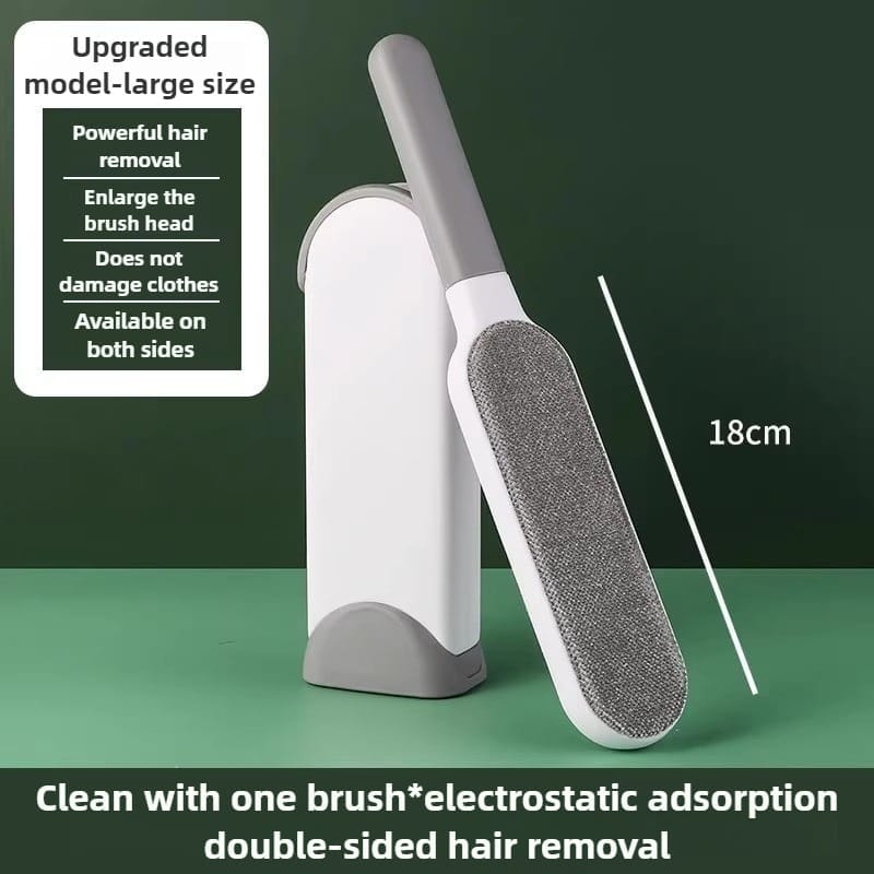 LINT REMOVER, DOUBLE SIDED Lint remover hair fur remover + pocket, watch vedio on how to use it