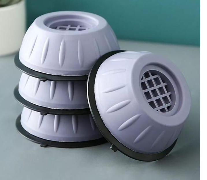 4Pc Washing Machine AntiVibration Pads Shock And Noise Cancellation Pads