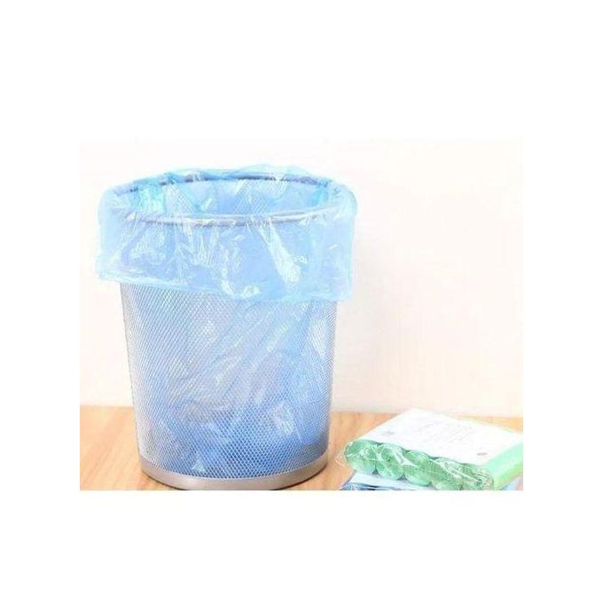 5 Rolls 100Pcs Small Trash Bags Garbage Bags Trash Liners High quality PE material to guarantee glossy surface, no odor.
Good toughness, strong bearing capacity, anti-leakage design, no longer afraid