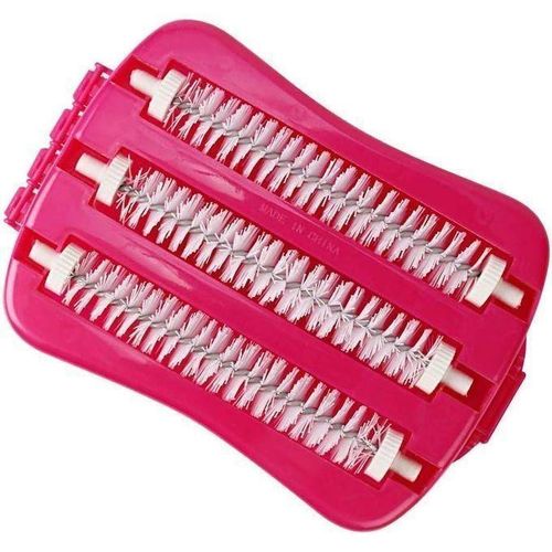 1PC Manual carpet brush mini vacuum cleaner Manual carpet brush Multipurpose Cleaning Brush with 3 Rollers sweeps up dust, dirt and crumbs from surfaces.