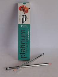 12-piece Platinum Extra Dark HB Graphite Pencils