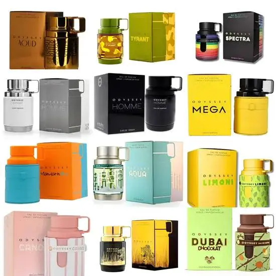 Armaf Odyssey (Homme, Mandarin Sky, Dubai Chocolat, Marshmallow, Black Forest, Candee, Spectra, Wild One, Tyrant, Artisto, Mega, Aoud, Aqua, Revolution, Go Mango)