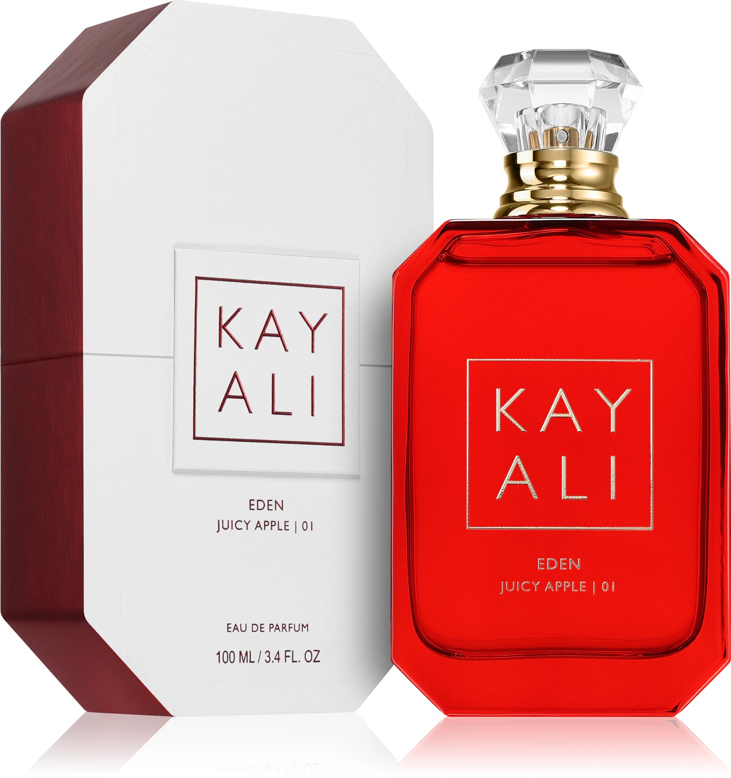 Kayali Eau de Parfum (Fleur Majesty Rose Royale, Yum, Lovefest Burning Cherry, Eden Sparkling Lychee, Utopia Vanilla Coco, Capri, Dejavu, Vanilla 28, Eden Juicy Apple, Vanilla Candy Rock Sugar,Oudgasm