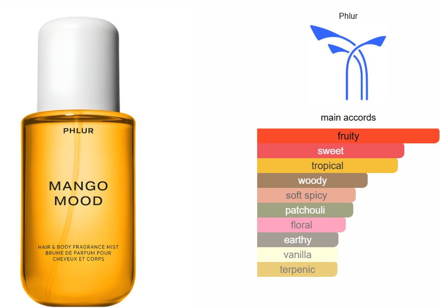 Phlur Hair & Body Fragrance Mist 240ml - (Vanilla Skin, Soft Spot, Golden Rule, Coconut Skin, Mango Wood, Dragon Fruit)