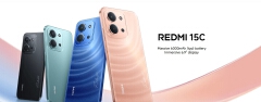 Redmi 15C 128GB + 8(4+4)GB 6.9'' 120Hz Immersive Display 6000mAh 33W 50MP Main +8MP Front Cam Fast Charger Xiaomi Hyper OS Side Fingerprint Smartphone smart phones