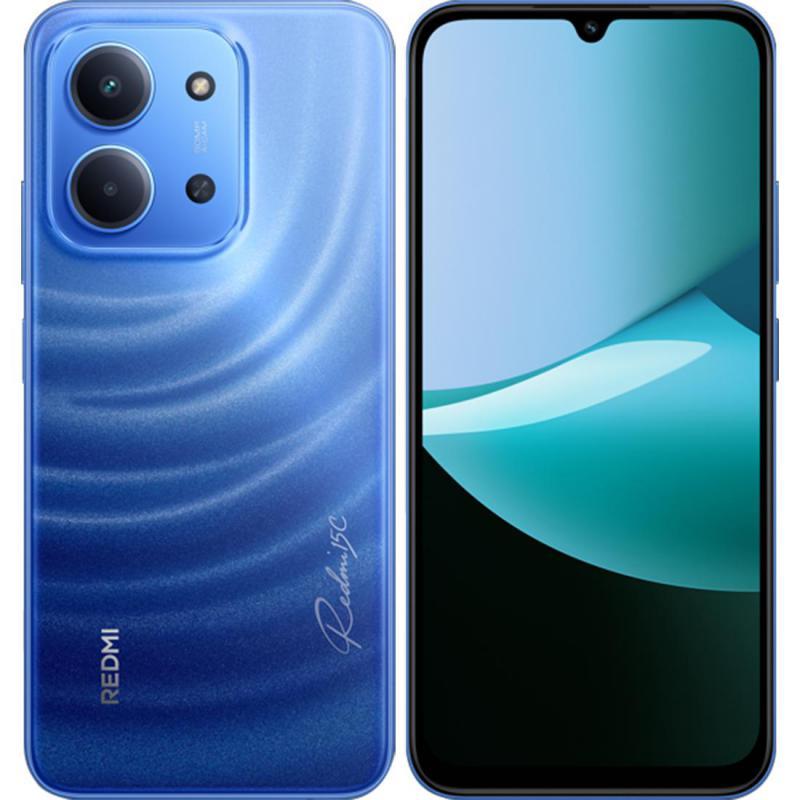 Brand New Redmi 15C 128GB + 8(4+4)GB 6.9'' 120Hz Immersive Display 6000mAh 33W 50MP Main +8MP Front Cam Fast Charger Xiaomi Hyper OS Side Fingerprint Smartphone smart phones.