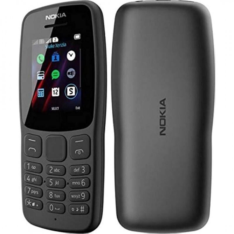 Nokia 106 4G Dual SIM Button Feature Phone Long-Lasting Battery Durable 4G MP3 Player, FM Radio LED Flashlight Affordable Basic Phone 106 Nokia106 upgrade from Nokia105 Kaduda Kabambe Katululu Phone