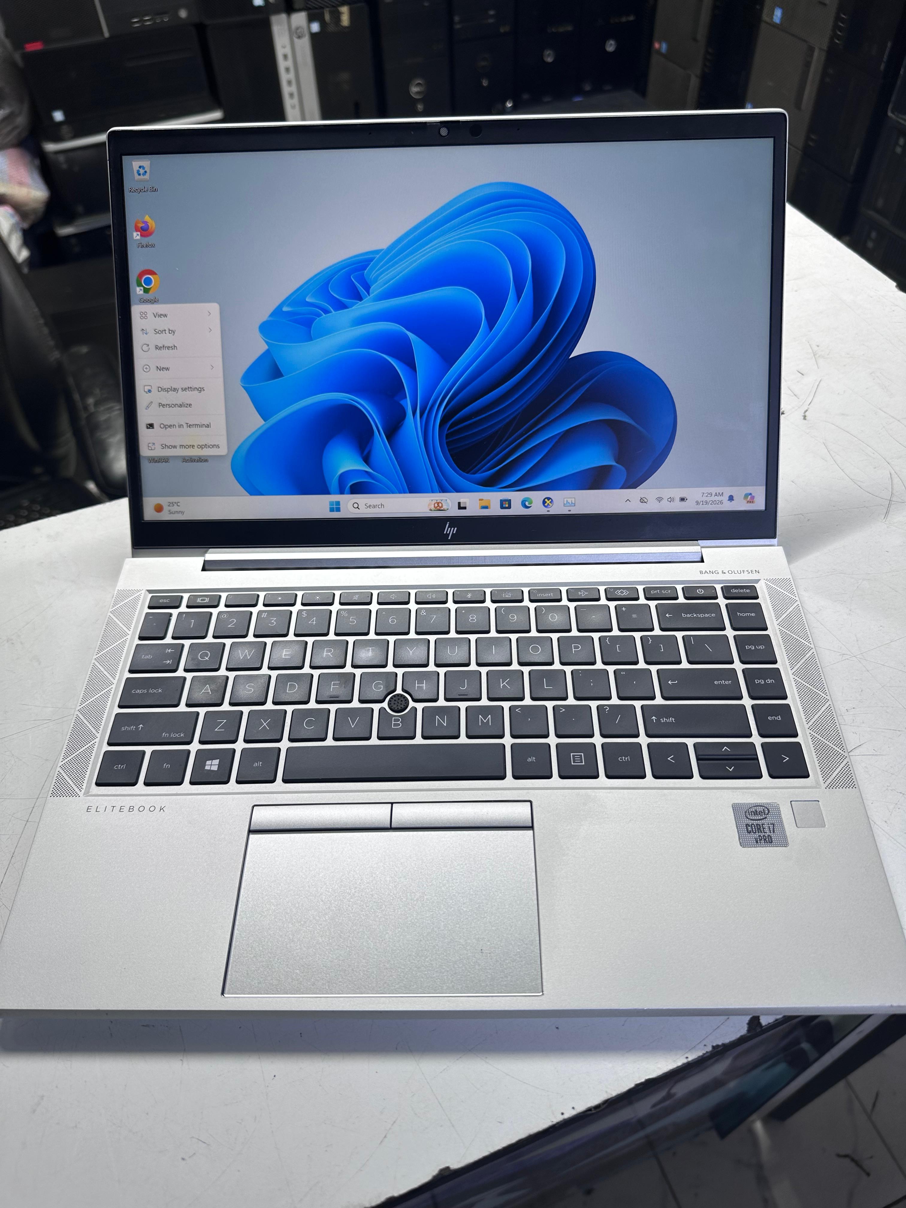 HP EliteBook 840 G7 Core i7 10th Gen 16GB RAM 512GB SSD 14" FHD Anti-Glare Backlit Keyboard Win 11 Pro Ultra-Thin Business Laptop.