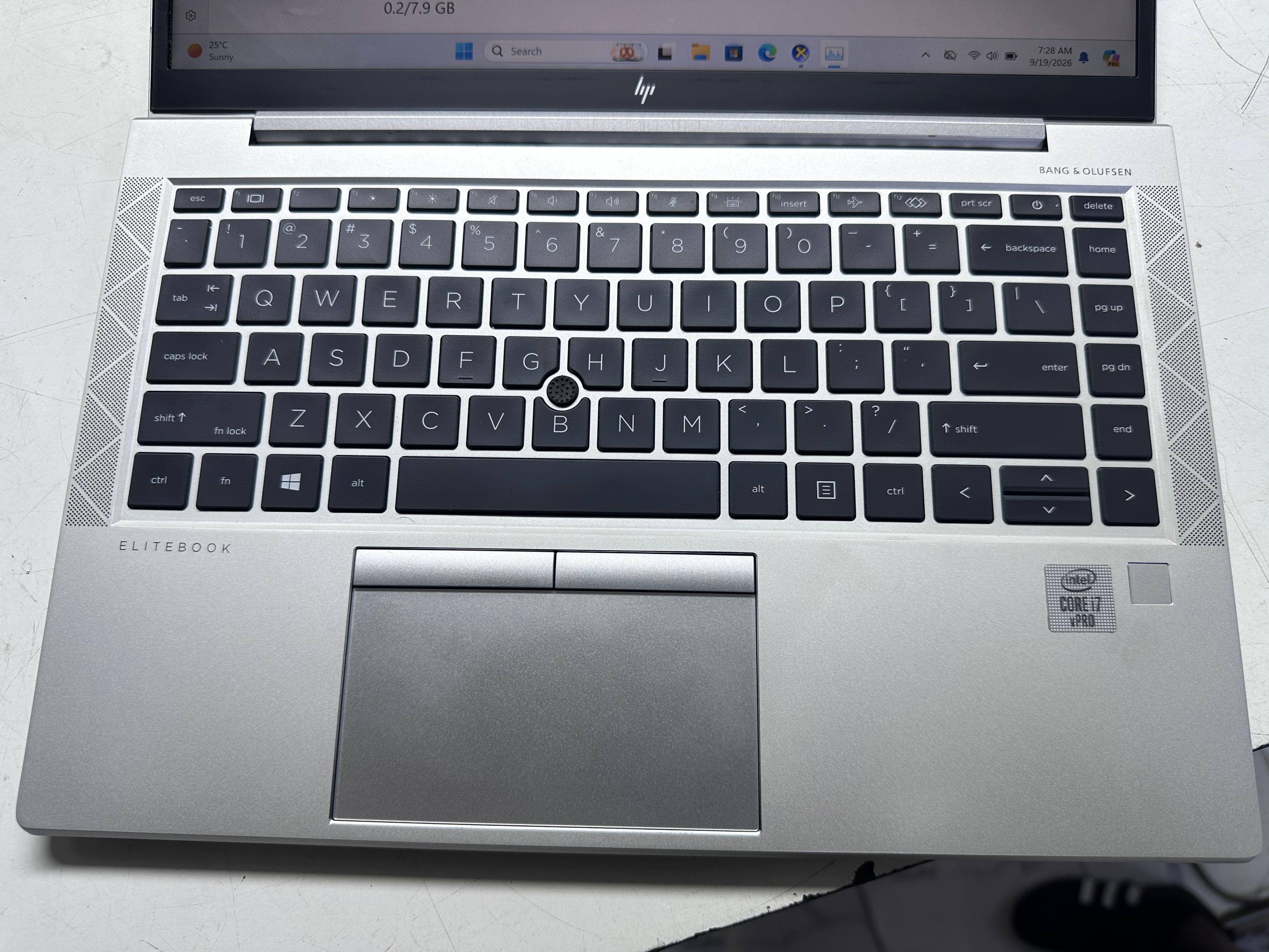 HP EliteBook 840 G7 Core i7 10th Gen 16GB RAM 512GB SSD 14" FHD Anti-Glare Backlit Keyboard Win 11 Pro Ultra-Thin Business Laptop.