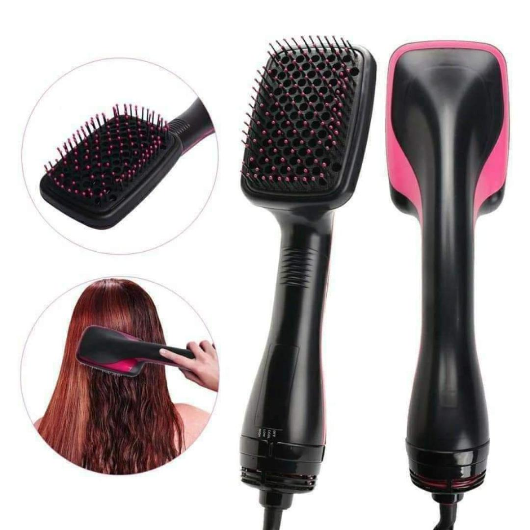 One Step Hair Dryer Brush Electric Hot Air Brush Hair Straightener Comb Blow Dryer Styler