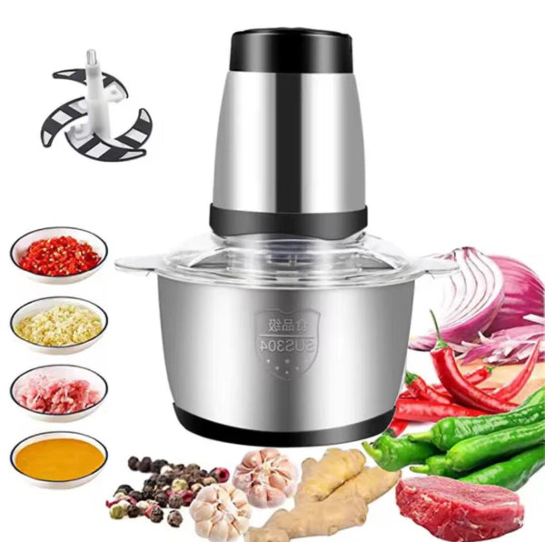 Redberry 2L Electric Food Chopper Stainless Steel Meat Grinder Processor RBFC-22