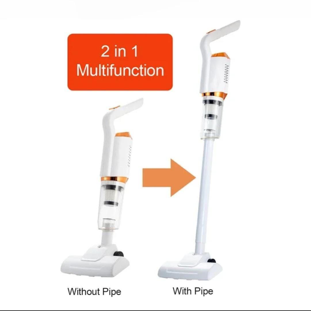 120W Wireless Rechargeable Cordless Vacuum Cleaner 7500Pa Strong Suction Handheld Stick Vacuum Cleaner