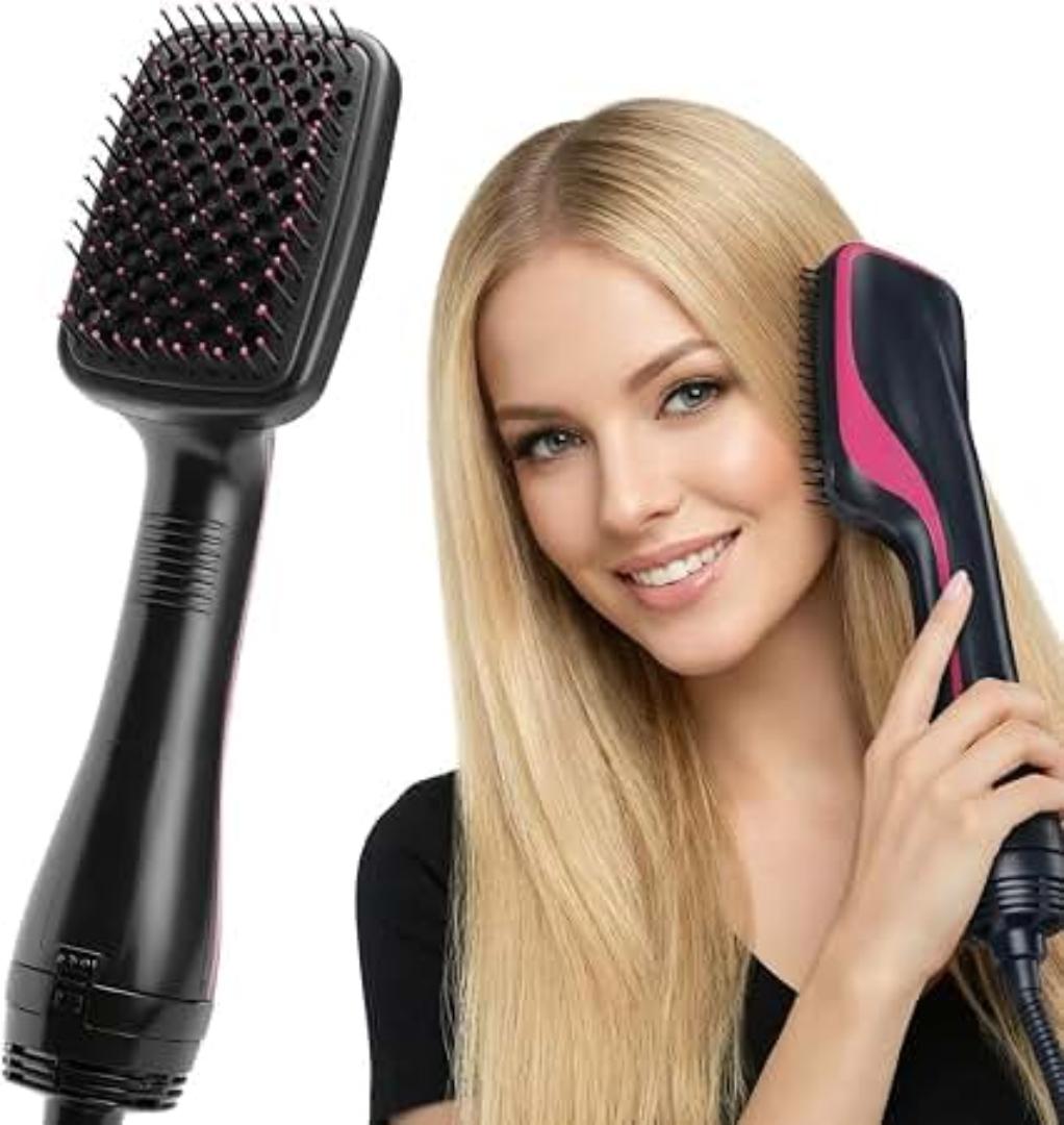 One Step Hair Dryer Brush Electric Hot Air Brush Hair Straightener Comb Blow Dryer Styler