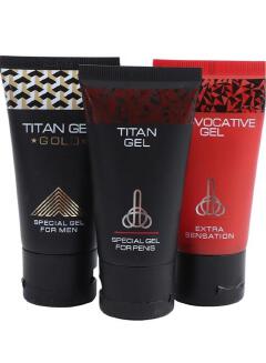 Titan Gel for Men Intimate Massage Lubricant Gel 50ml Male Care Cream