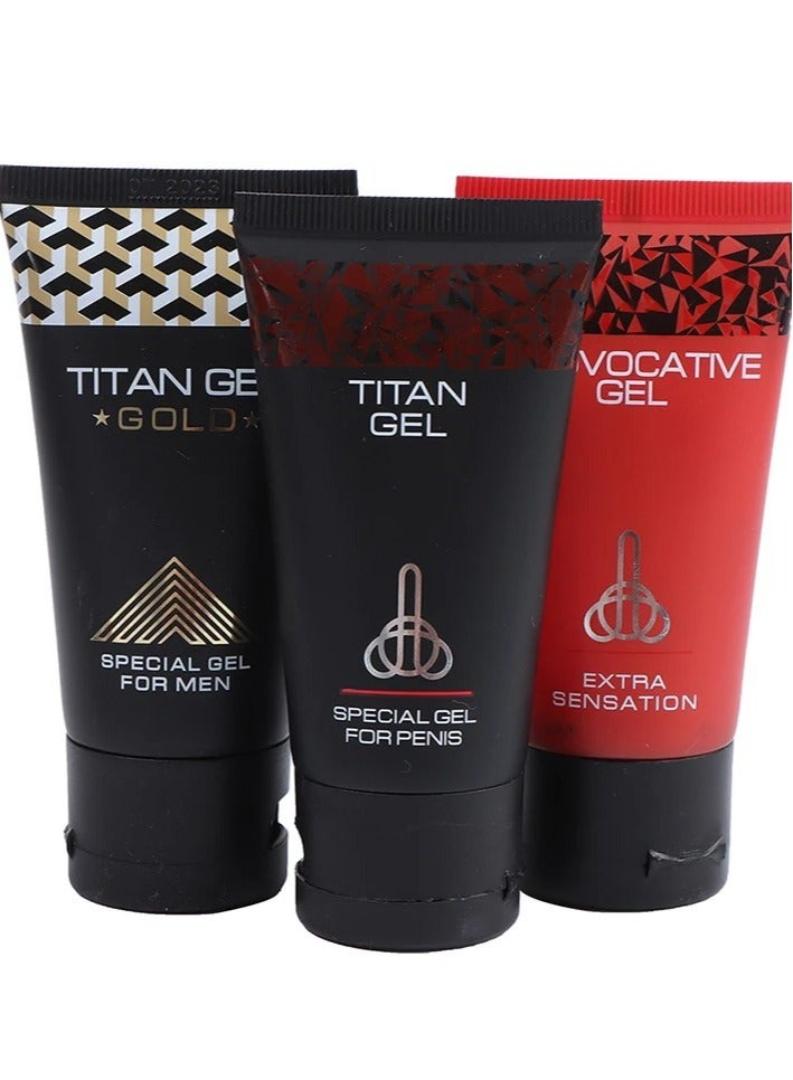 Titan Gel for Men Intimate Massage Lubricant Gel 50ml Male Care Cream