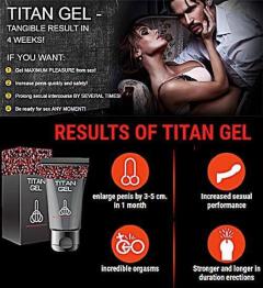 Titan Gel for Men Intimate Massage Lubricant Gel 50ml Male Care Cream