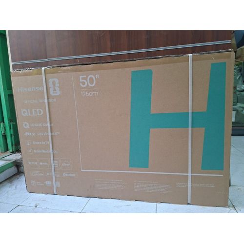 Hisense 50Q5SKEN 50 Inch Smart TV, 2K QLED FHD Frameless TV, Hisense 50 Inch QLED TV, VIDAA Smart TV, Dolby TV, Full HD Smart TV, Frameless Television, Hisense QLED TV