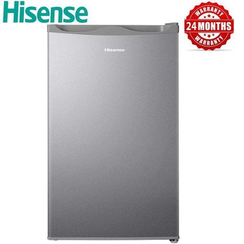 Hisense REF094DR 94L Fridge, Hisense 94 Litres Refrigerator, 94L Single Door Fridge, Hisense Mini Fridge Silver, 94 Litre Refrigerator, Compact Fridge, Small Refrigerator, 2 Year Warranty