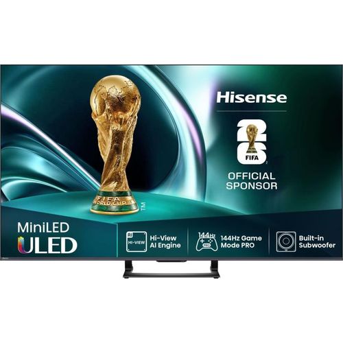 Hisense 55U6 55 Inch ULED 4K Smart TV, Frameless 4K UHD TV, Voice Control TV, Bluetooth Smart TV, Netflix YouTube TV, Hisense 55 Inch TV, ULED Television, Wall Bracket TV Guard