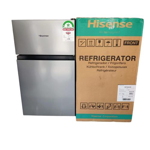 Hisense REF091DR 91L Mini Fridge, Hisense 91 Litres Double Door Fridge, Hisense Mini Refrigerator, 91L Double Door Fridge, Compact Refrigerator, Small Fridge, Home Office Fridge