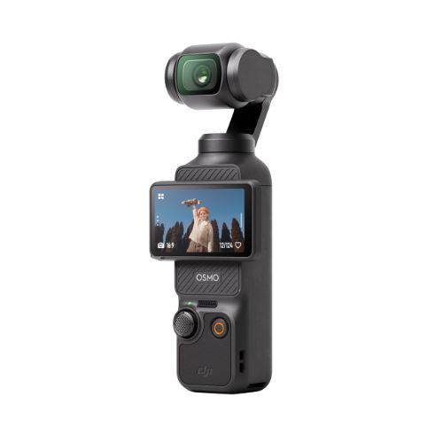 DJI Osmo Pocket 3 Creator Combo – 4K/120fps Video, 1-Inch CMOS Sensor, 3-Axis Stabilization, Touchscreen, Wireless Mic, Tripod & Accessories – 1 Year Warranty