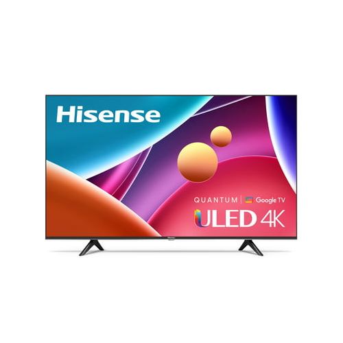 Hisense 55U6 55 Inch ULED 4K Smart TV, Frameless 4K UHD TV, Voice Control TV, Bluetooth Smart TV, Netflix YouTube TV, Hisense 55 Inch TV, ULED Television, Wall Bracket TV Guard