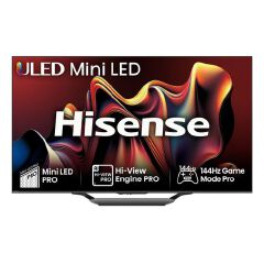 Hisense 75U7N 75 Inch Mini LED ULED 4K Smart TV, Hisense U7N 75 Inch TV, 75 Inch 4K UHD TV, Mini LED TV, ULED Smart TV, VIDAA TV, Full Array Local Dimming, 2024 Model
