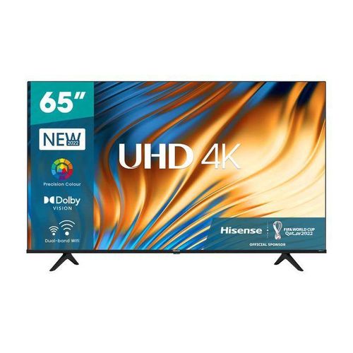 Hisense 65 Inch 4K UHD Smart TV, 65 Inch 4K TV, Dolby Vision HDR TV, DTS Virtual X Smart TV, Bluetooth TV, WiFi Smart TV, Hisense 65 Inch Television, 4K UHD TV, 2 Year Warranty