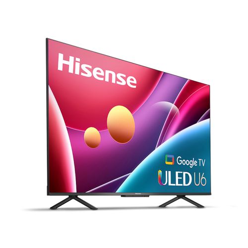 Hisense 55U6 55 Inch ULED 4K Smart TV, Frameless 4K UHD TV, Voice Control TV, Bluetooth Smart TV, Netflix YouTube TV, Hisense 55 Inch TV, ULED Television, Wall Bracket TV Guard