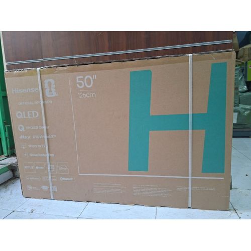 Hisense 50Q5SKEN 50 Inch Smart TV, 2K QLED FHD Frameless TV, Hisense 50 Inch QLED TV, VIDAA Smart TV, Dolby TV, Full HD Smart TV, Frameless Television, Hisense QLED TV