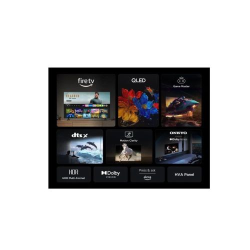 TCL 50T6D 50 Inch Premium QLED Smart Google TV 2026 Model – 4K UHD HDR Display, Dolby Vision & Dolby Atmos, Wi-Fi & Bluetooth, Frameless Slim Design, Streaming Apps – 1 Year Warranty