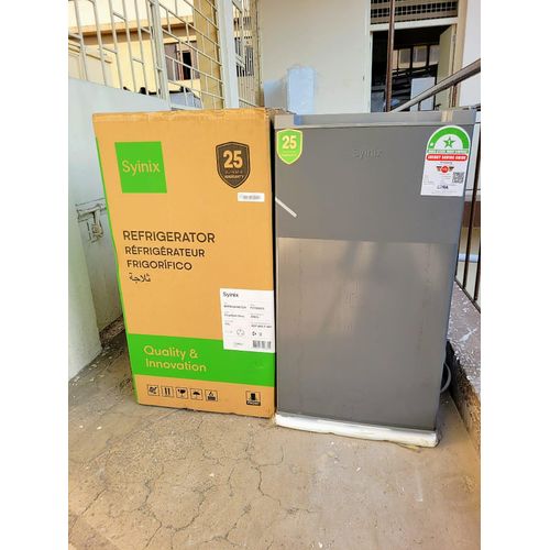 Syinix 90L Single Door Fridge Direct Cool Energy Saving Refrigerator, Powerful Cooling, Adjustable Temperature, Freezer Compartment, Compact Design & 1 Year Warranty