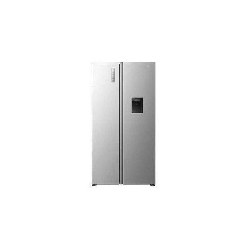 Hisense 541L Side by Side Refrigerator, Large Capacity Frost-Free Fridge, Multi-Airflow Cooling, Spacious Double Door Freezer & Fridge – Silver